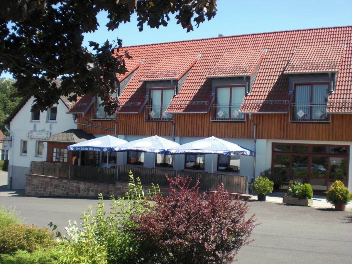 פולדה Landgasthof Schubbkoarn'S Ruh מראה חיצוני תמונה